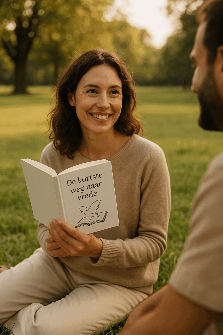 Lezende vrouw met het boek